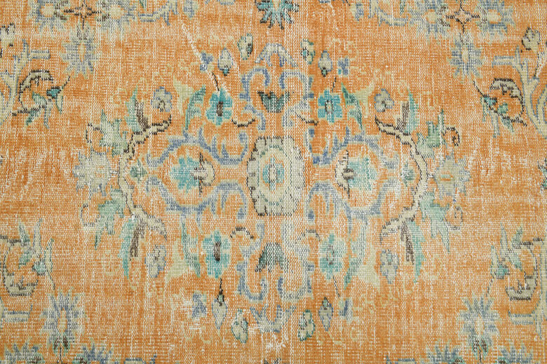 Handmade Vintage Anatolian Area Rug