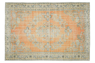 Handmade Vintage Anatolian Area Rug - Thumbnail