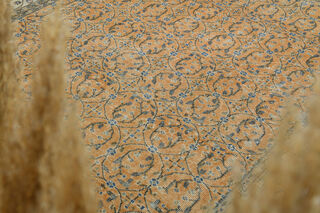 Handmade Vintage Large Area Rug - Thumbnail