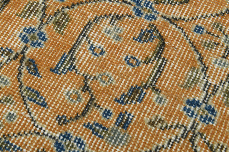 Handmade Vintage Large Area Rug