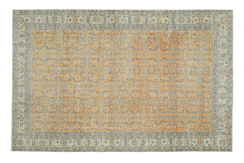 Handmade Vintage Large Area Rug