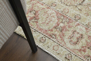 Handmade Vintage Large Area Rug - Thumbnail