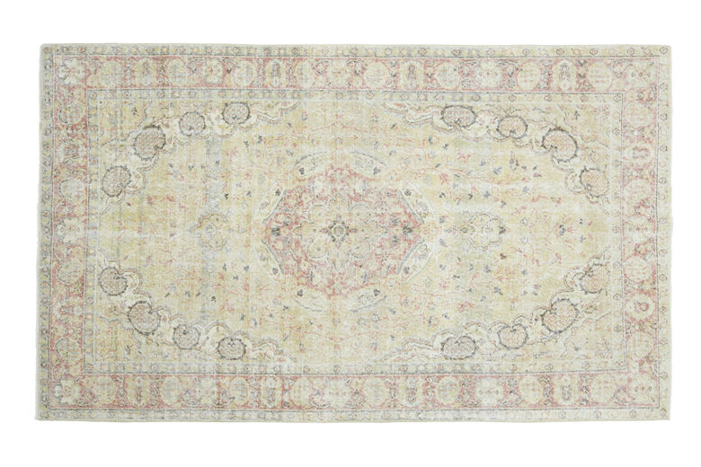 Handmade Vintage Large Area Rug