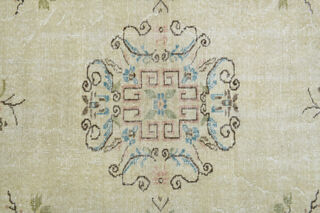 Handmade Vintage Oushak Area Rug - Thumbnail