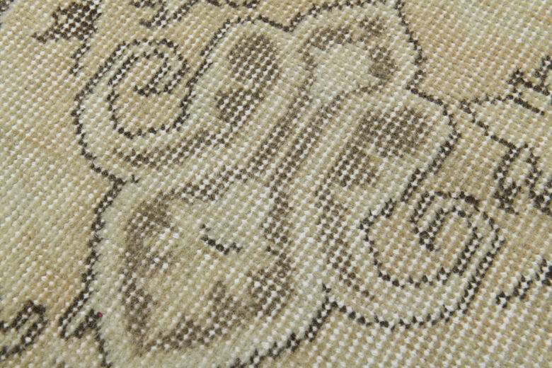 Handmade Vintage Oushak Area Rug