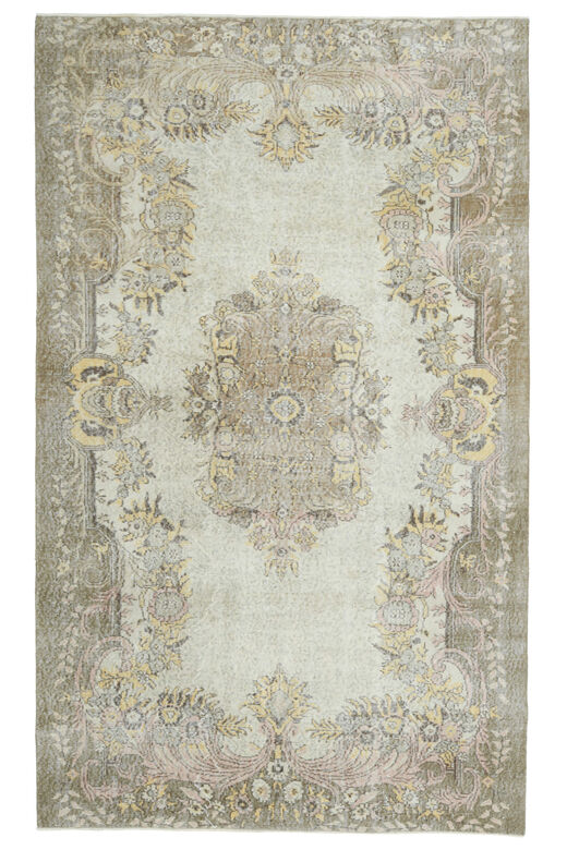 Handmade Vintage Area Anatolian Rug