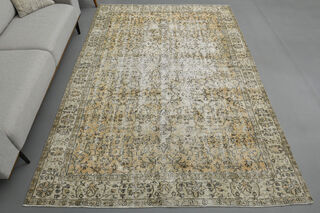 Handmade Vintage Area Rug - Thumbnail