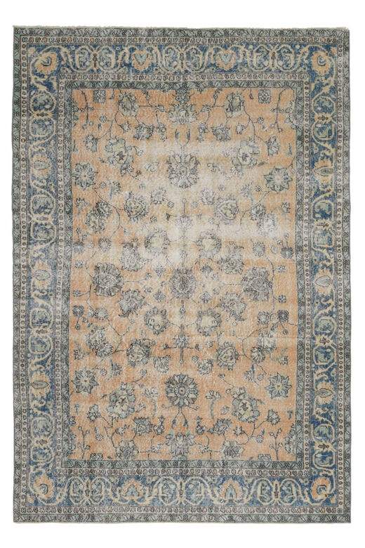 Handmade Vintage Large Area Rug