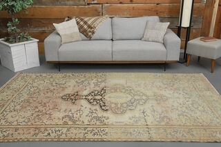 Handmade Vintage Oriental Area Rug - Thumbnail