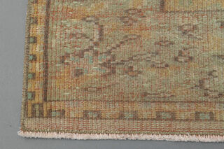 Handmade Vintage Oriental Area Rug - Thumbnail