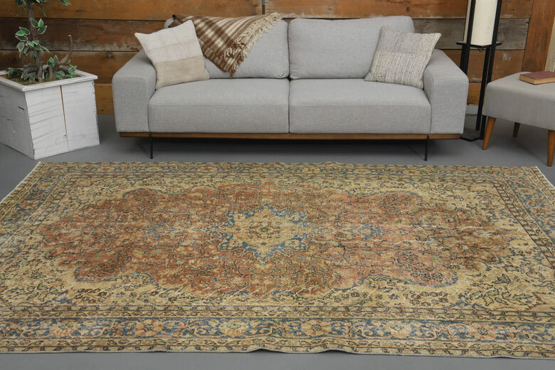 Handmade Vintage Area Rug