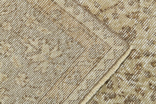 Neutral Vintage Floral Hereke Rug - Thumbnail
