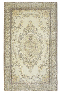 Handmade Vintage Oriental Area Rug - Thumbnail