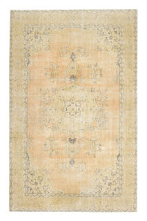 Handmade Vintage Oriental Area Rug - Thumbnail