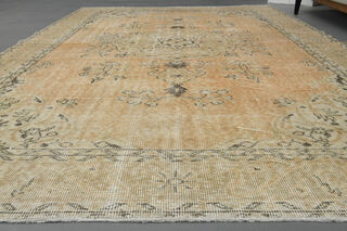 Handmade Vintage Oriental Area Rug - Thumbnail