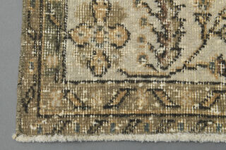 Handmade Vintage Large Area Rug - Thumbnail