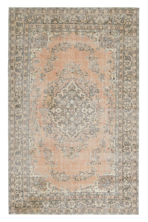 Handmade Vintage Area Anatolian Rug