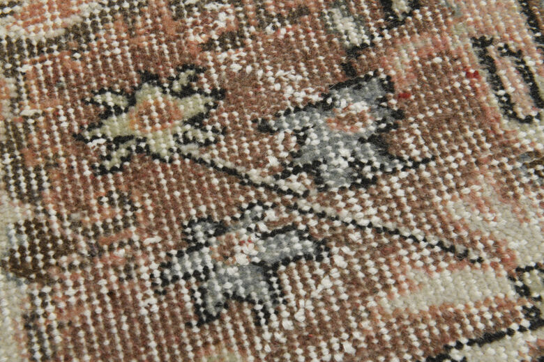 Handmade Vintage Area Anatolian Rug