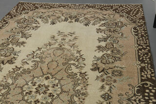 Handmade Vintage Large Area Rug - Thumbnail