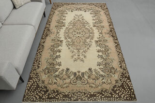 Handmade Vintage Anatolian Area Rug - Thumbnail