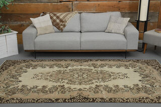 Handmade Vintage Anatolian Area Rug - Thumbnail