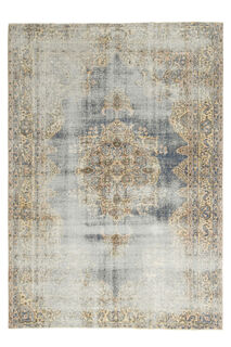 Distressed Vintage Area Oushak Rug - Thumbnail