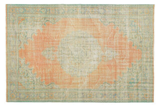 Handmade Vintage Area Anatolian Rug - Thumbnail