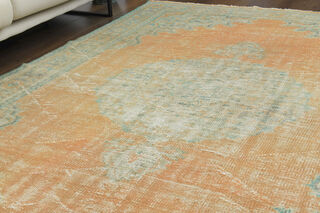 Handmade Vintage Area Anatolian Rug - Thumbnail