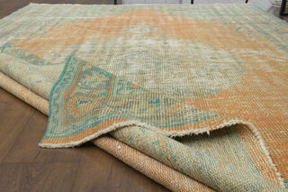 Handmade Vintage Area Anatolian Rug - Thumbnail