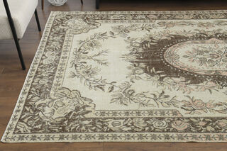 Handmade Vintage Area Rug - Thumbnail