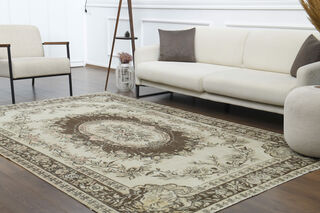 Handmade Vintage Area Rug - Thumbnail