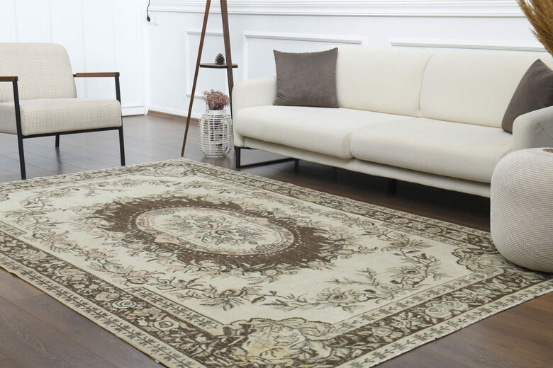 Handmade Vintage Area Rug