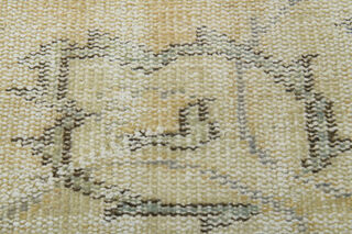Antique Faded Yellow Rug - Thumbnail