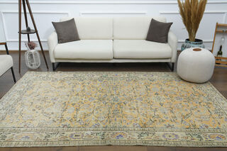 Handmade Vintage Area Rug - Thumbnail