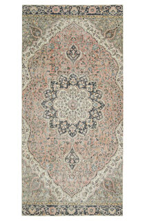 Oriental Narrow Long Anatolian Area Rug - Thumbnail