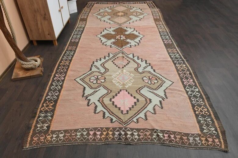 Handmade Vintage Area Hereke Rug