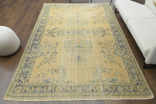 Handmade Vintage Area Rug - Thumbnail