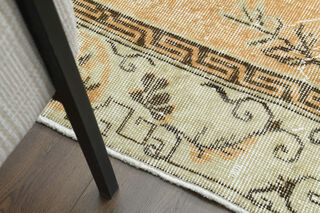 Handmade Vintage Area Anatolian Rug - Thumbnail