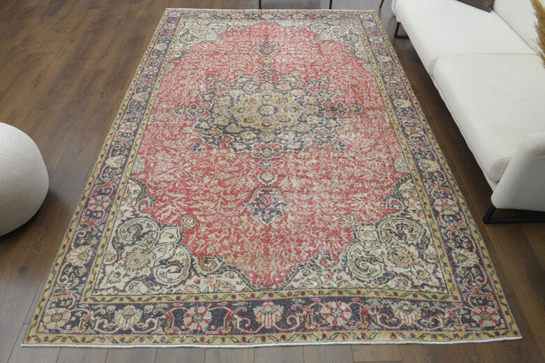 Handmade Vintage Area Rug