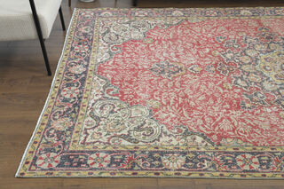 Handmade Vintage Area Rug - Thumbnail