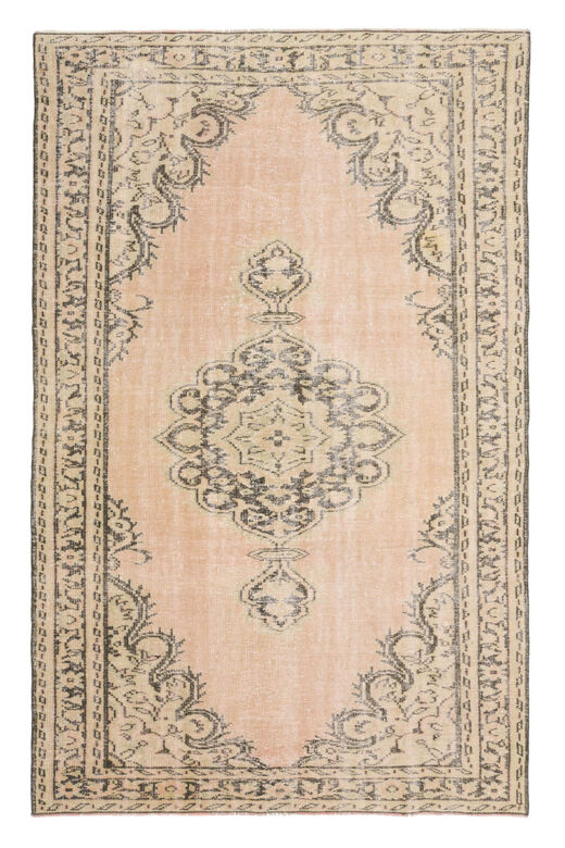 Handmade Vintage Area Anatolian Rug