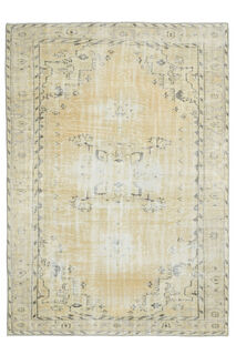 Handmade Vintage Area Anatolian Rug - Thumbnail