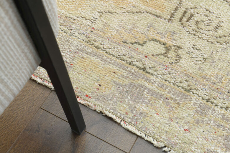 Handmade Vintage Area Anatolian Rug