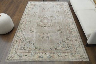 Handwoven Vintage Area Rug - Thumbnail