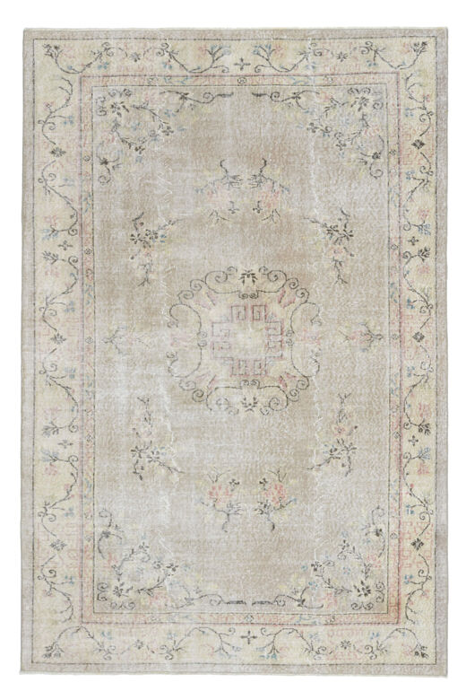 Handwoven Vintage Area Anatolian Rug
