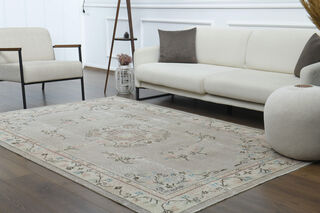Handwoven Vintage Area Anatolian Rug - Thumbnail