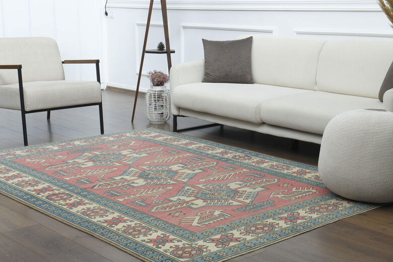 Handmade Vintage Area Rug