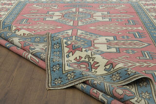 Handmade Vintage Area Rug - Thumbnail