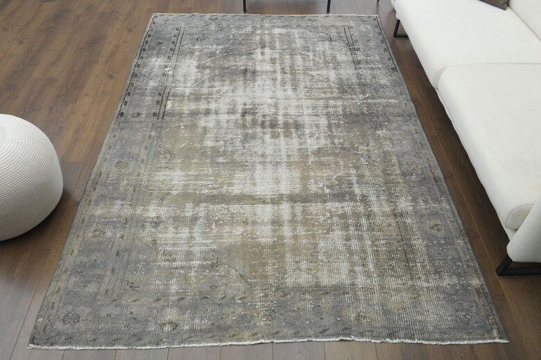 Handmade Vintage Anatolian Area Rug