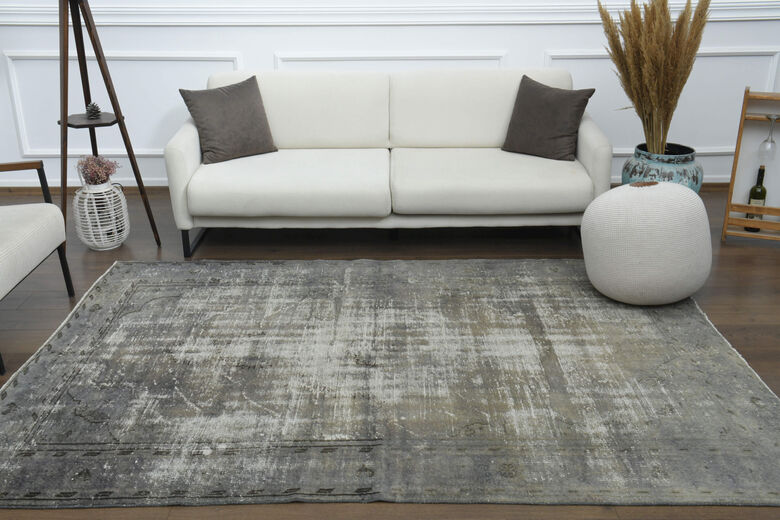 Handmade Vintage Anatolian Area Rug